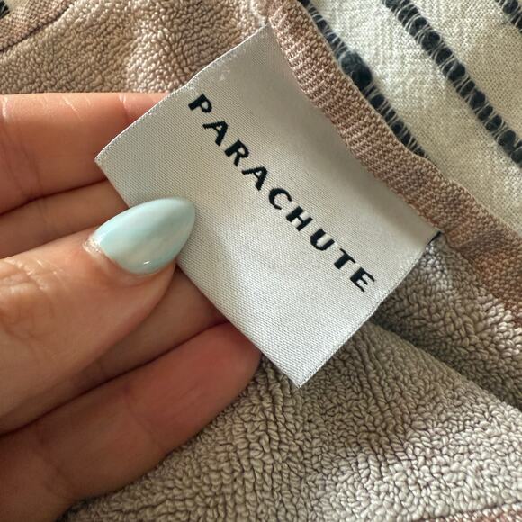 PARACHUTE | Fouta Striped Turkish Cotton Towels in Clay  - Set of 2 - Picture 2 of 4